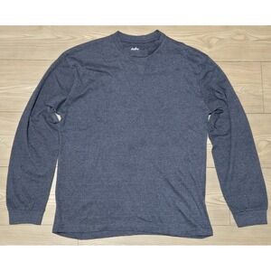 Jackson Hole Long Sleeve Shirt Men's 2XL Navy Blue Wyoming